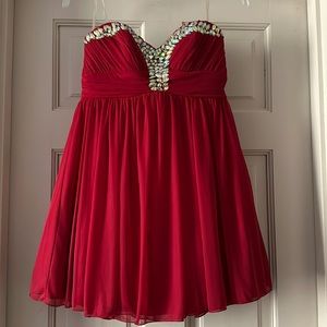 My Michelle strapless holiday dress Size 5